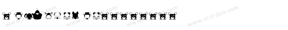 Pictoserie 1字体转换